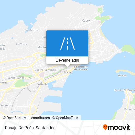 Mapa Pasaje De Peña