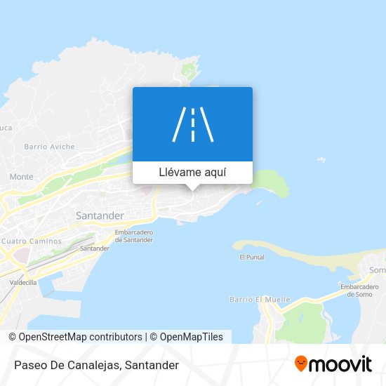 Mapa Paseo De Canalejas
