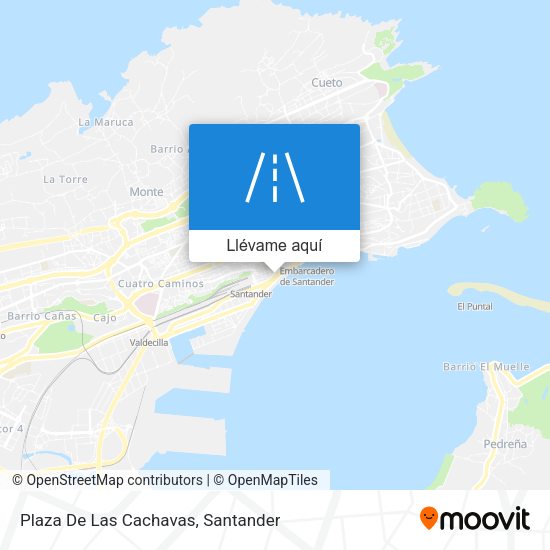 Mapa Plaza De Las Cachavas