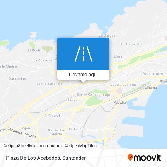 Mapa Plaza De Los Acebedos
