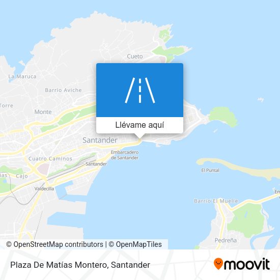 Mapa Plaza De Matías Montero