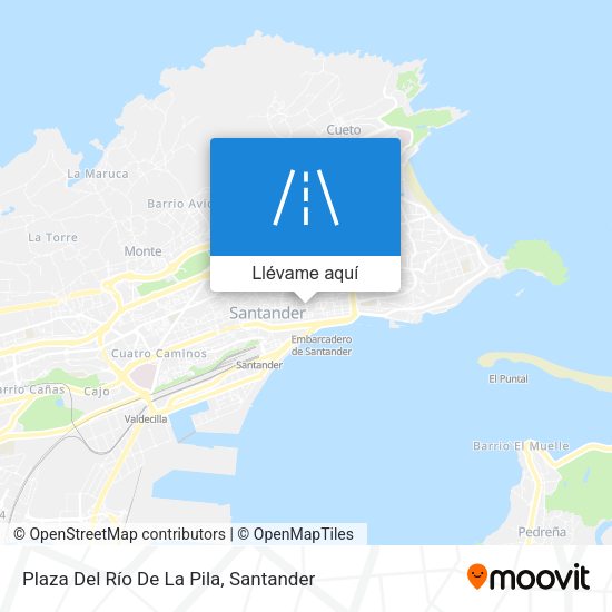 Mapa Plaza Del Río De La Pila