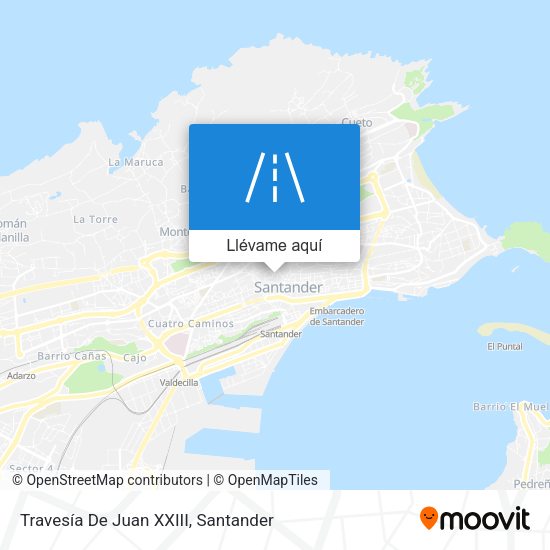 Mapa Travesía De Juan XXIII