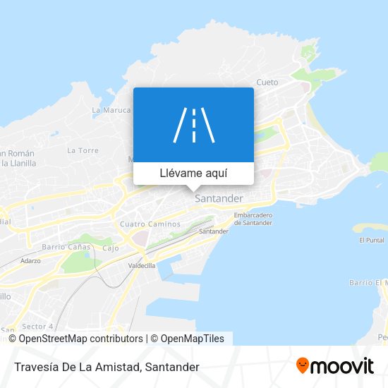 Mapa Travesía De La Amistad