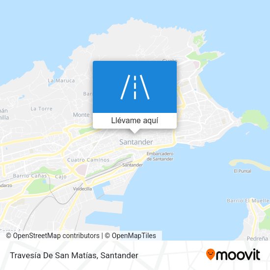 Mapa Travesía De San Matías