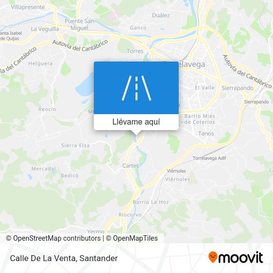 Mapa Calle De La Venta