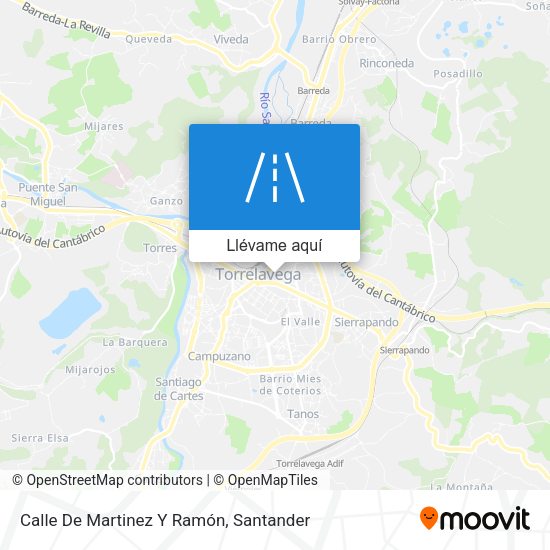 Mapa Calle De Martinez Y Ramón