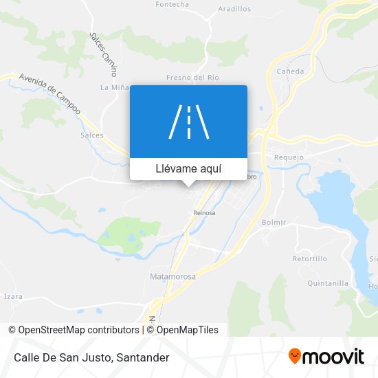 Mapa Calle De San Justo