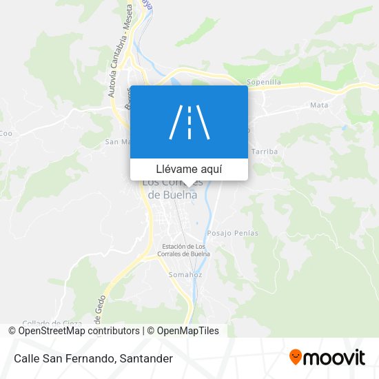 Mapa Calle San Fernando