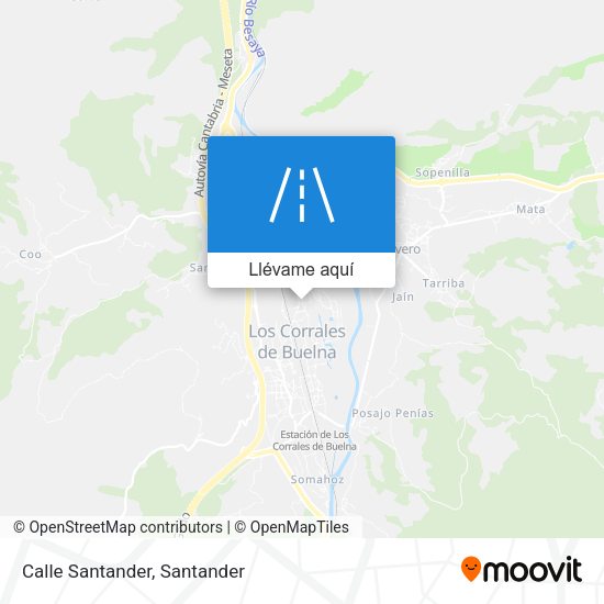 Mapa Calle Santander