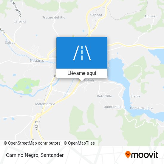 Mapa Camino Negro