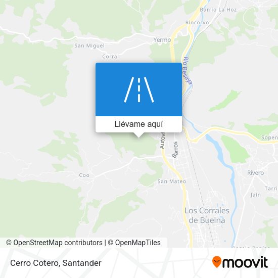 Mapa Cerro Cotero