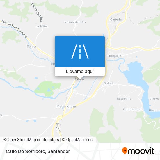 Mapa Calle De Sorribero