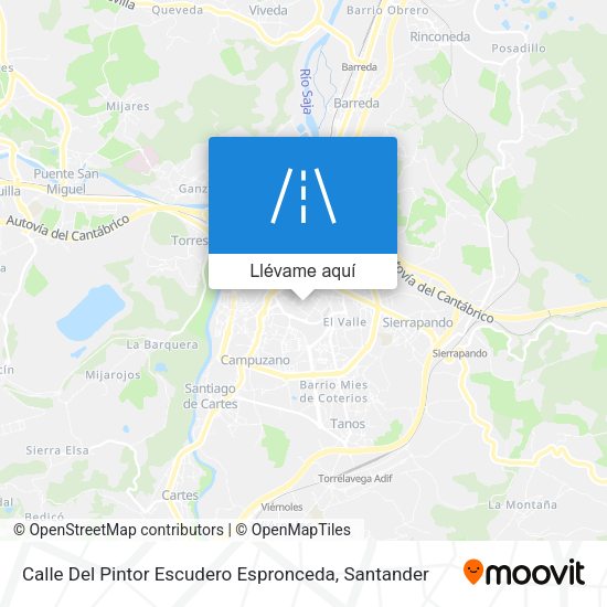 Mapa Calle Del Pintor Escudero Espronceda