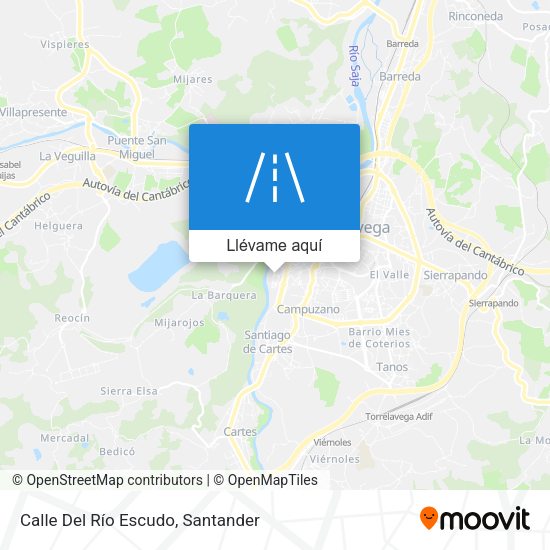 Mapa Calle Del Río Escudo