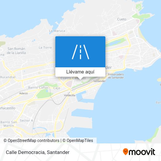 Mapa Calle Democracia