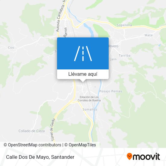 Mapa Calle Dos De Mayo