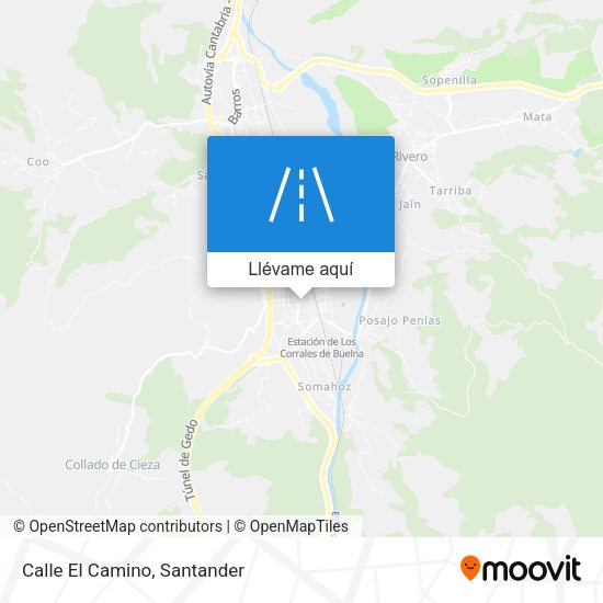Mapa Calle El Camino