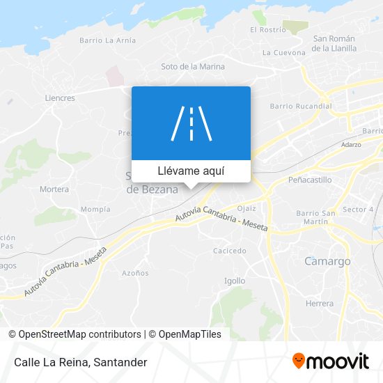 Mapa Calle La Reina