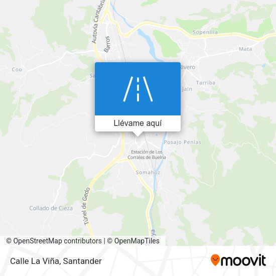 Mapa Calle La Viña