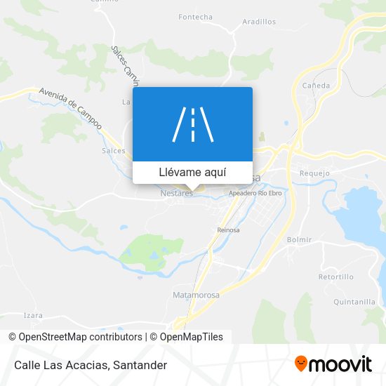 Mapa Calle Las Acacias