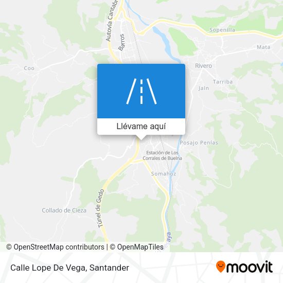 Mapa Calle Lope De Vega