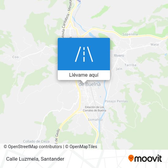 Mapa Calle Luzmela
