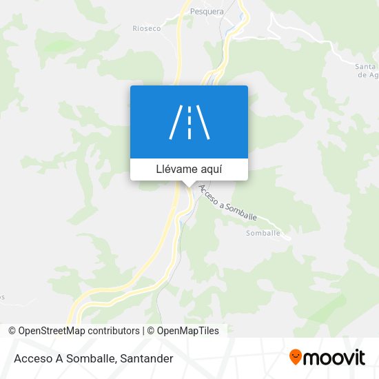 Mapa Acceso A Somballe