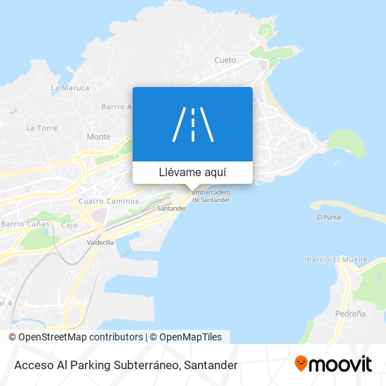 Mapa Acceso Al Parking Subterráneo