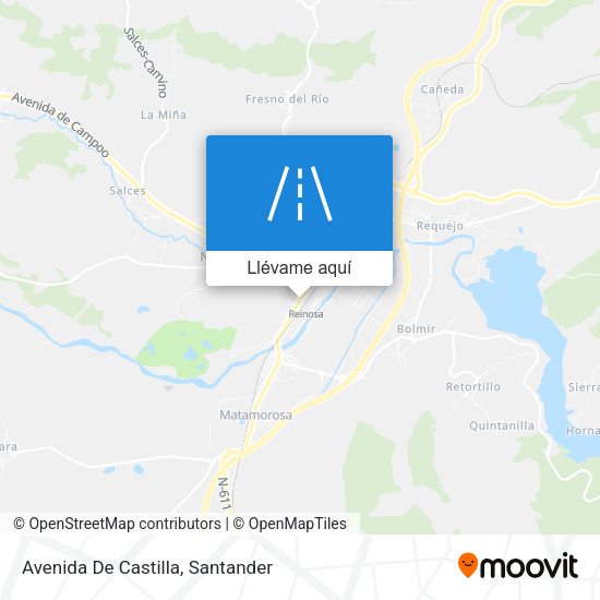 Mapa Avenida De Castilla