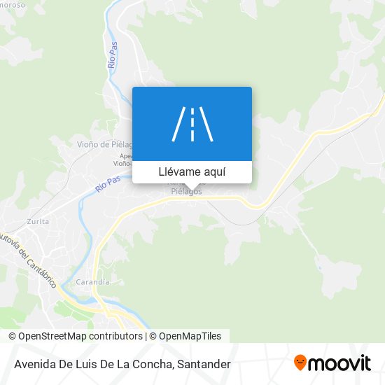 Mapa Avenida De Luis De La Concha