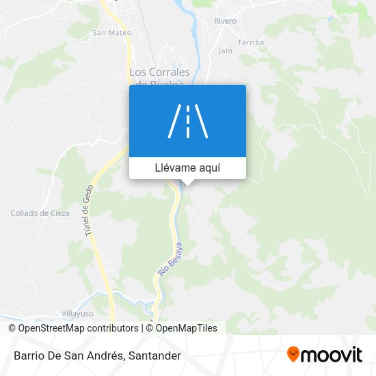 Mapa Barrio De San Andrés