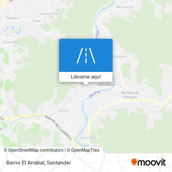 Mapa Barrio El Arrabal