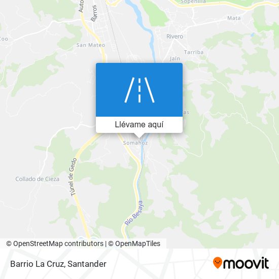 Mapa Barrio La Cruz