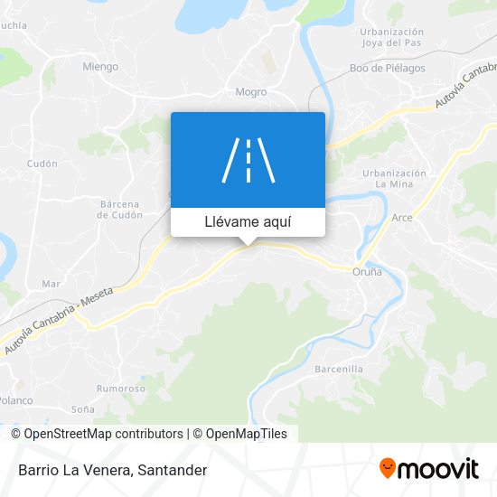 Mapa Barrio La Venera