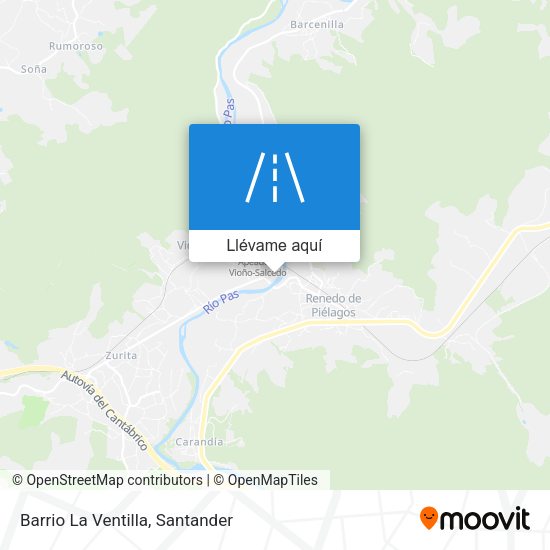 Mapa Barrio La Ventilla