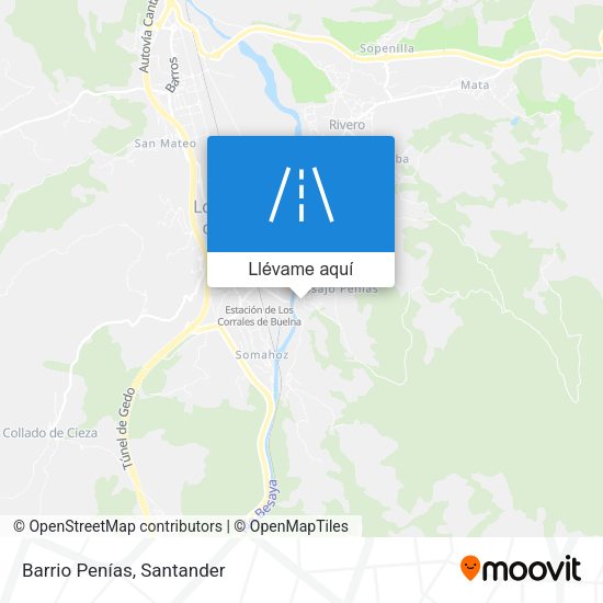 Mapa Barrio Penías