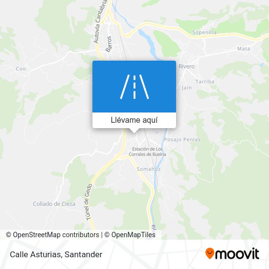 Mapa Calle Asturias
