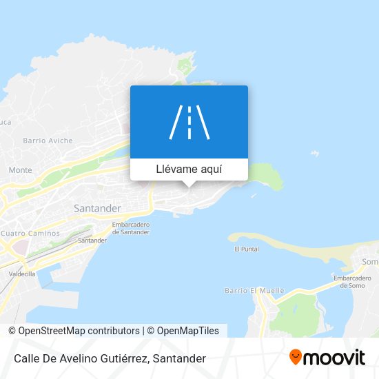 Mapa Calle De Avelino Gutiérrez