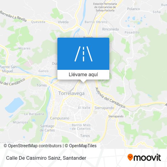Mapa Calle De Casimiro Sainz