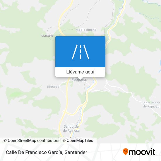 Mapa Calle De Francisco García