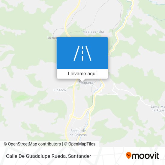 Mapa Calle De Guadalupe Rueda
