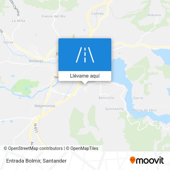 Mapa Entrada Bolmir