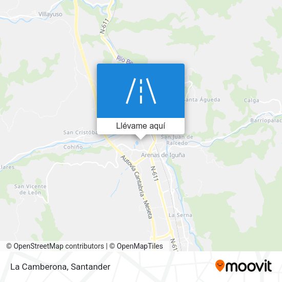 Mapa La Camberona