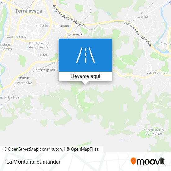 Mapa La Montaña