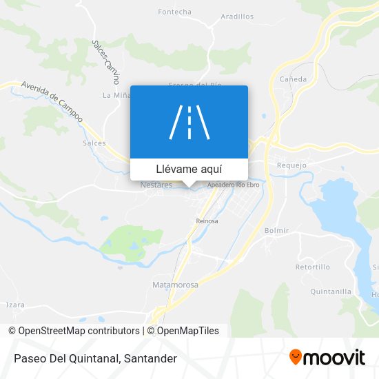 Mapa Paseo Del Quintanal