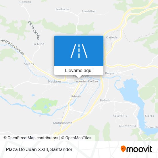 Mapa Plaza De Juan XXIII