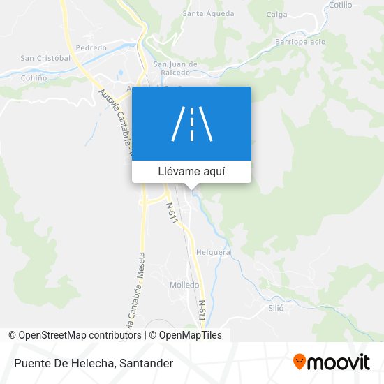Mapa Puente De Helecha