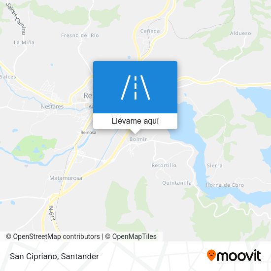 Mapa San Cipriano