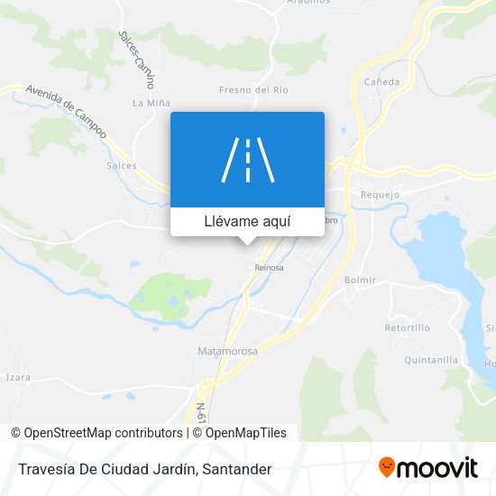 Mapa Travesía De Ciudad Jardín